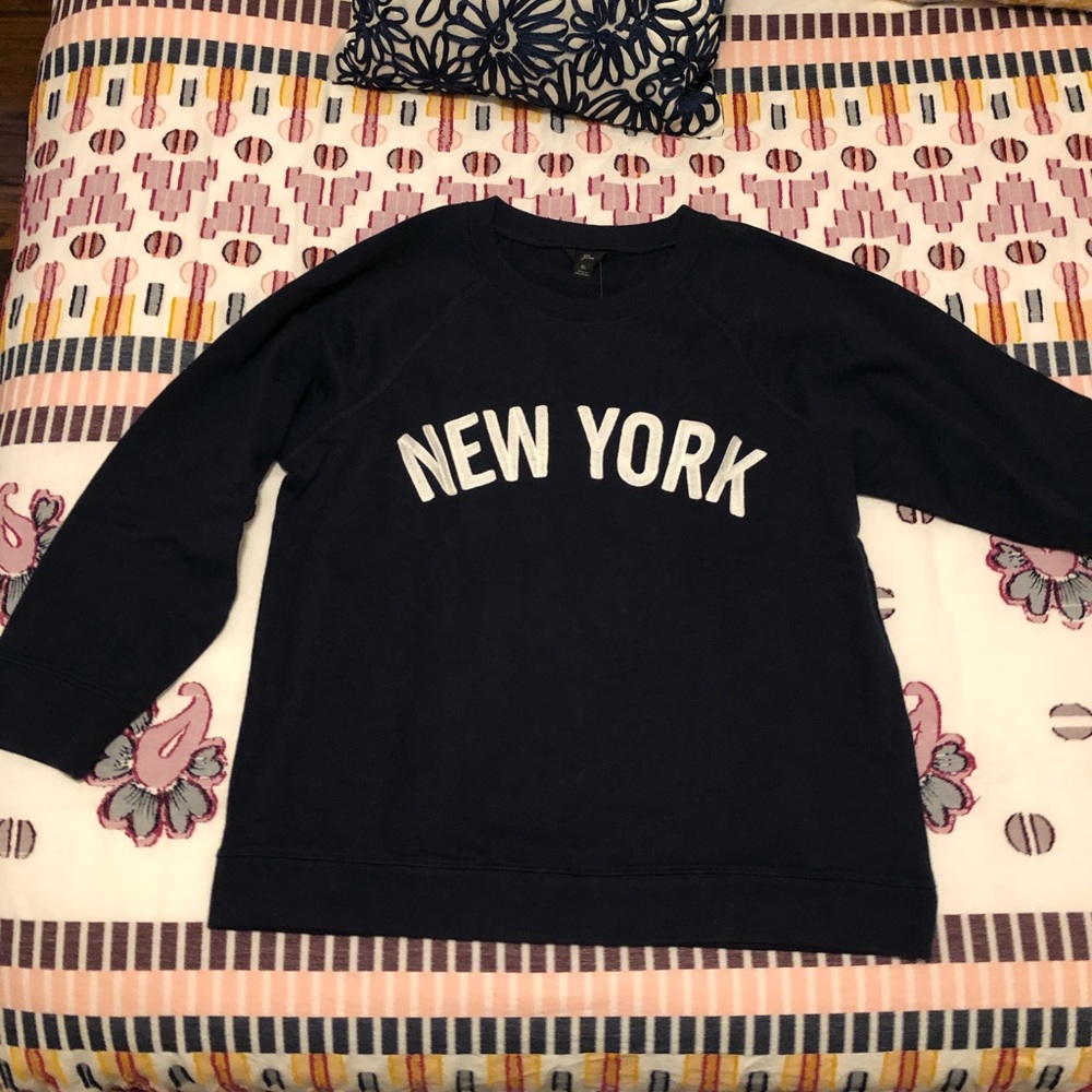 Brand new JCrew NY sweatshirt!